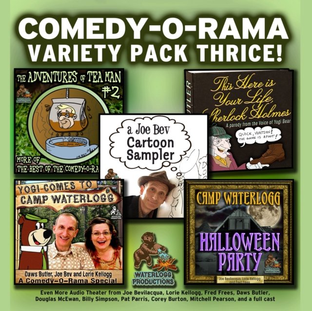 Comedy-O-Rama Variety Pack Thrice - Audiobook (Książka audio MP3) do pobrania w całości w archiwum ZIP