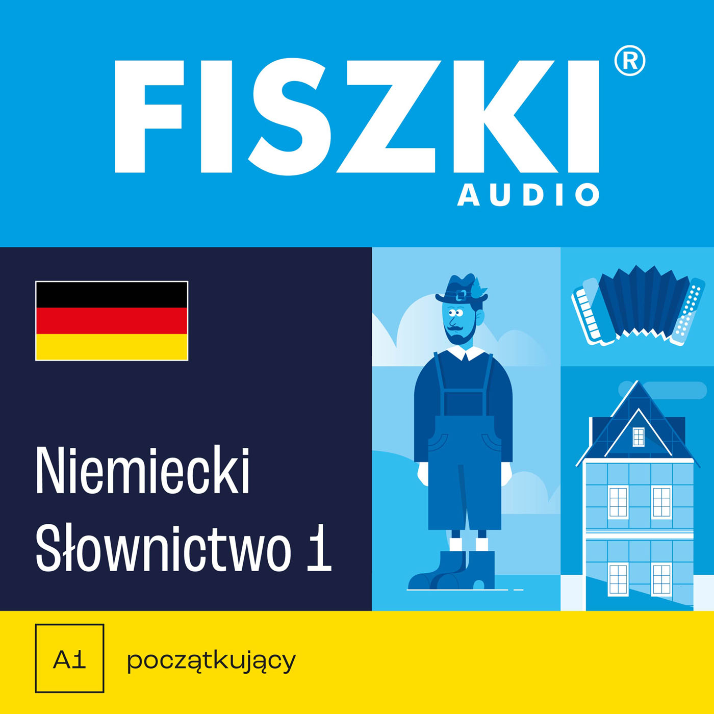 FISZKI audio – niemiecki – Słownictwo 1 - Audiobook (Książka audio MP3) do pobrania w całości w archiwum ZIP