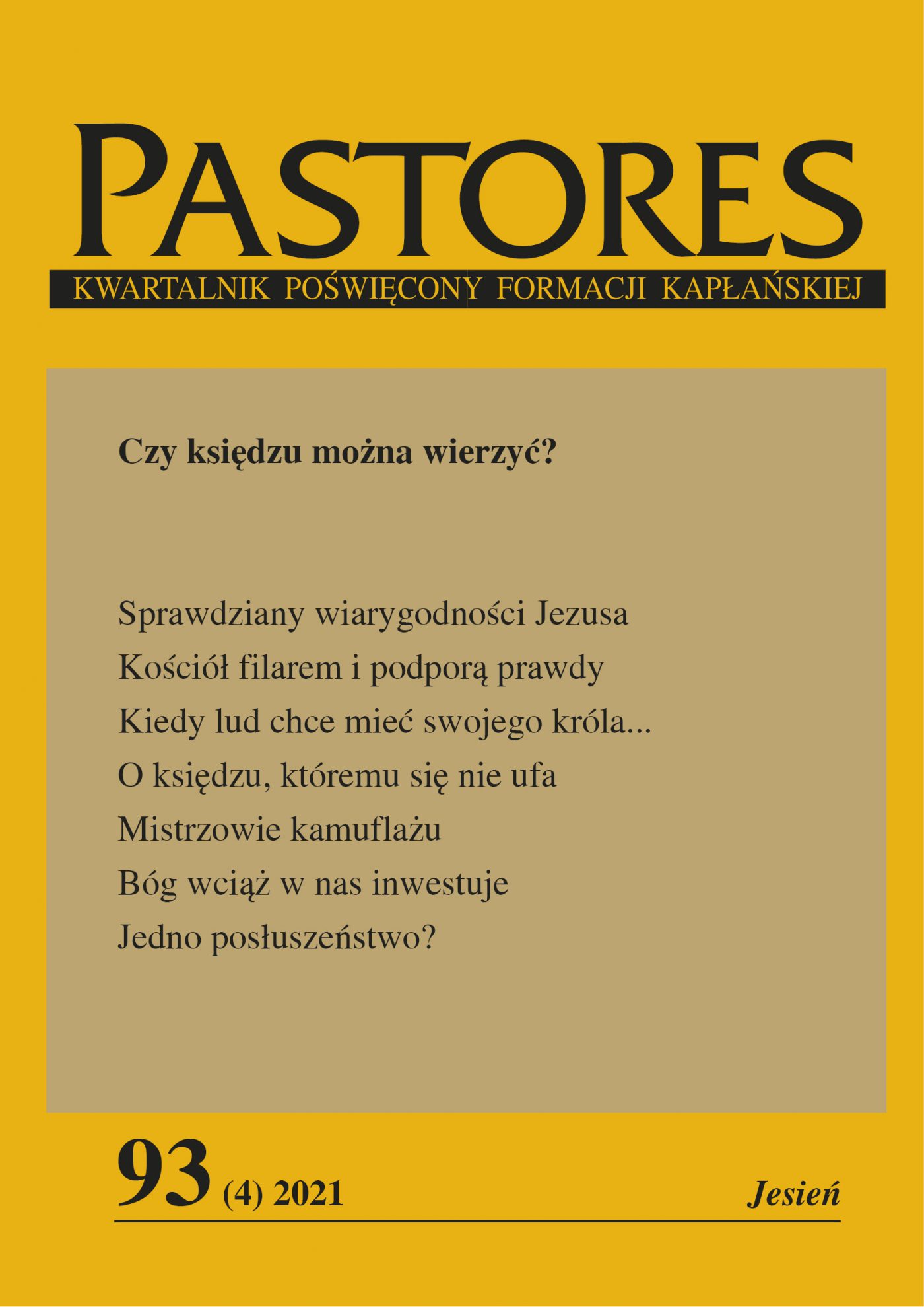 Pastores 93 (4) 2021 - Ebook (Książka EPUB) do pobrania w formacie EPUB