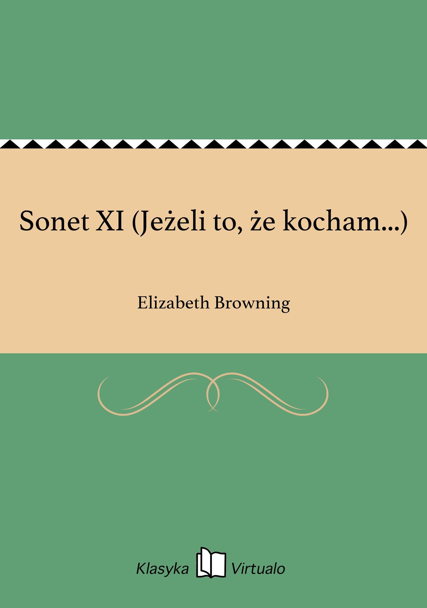 Sonet XI (Jeżeli to, że kocham...) - Ebook (Książka EPUB) do pobrania w formacie EPUB