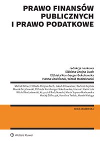 Prawo finansów publicznych i prawo podatkowe - Elżbieta Chojna-Duch - ebook