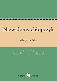 Niewidomy chłopczyk - Władysław Bełza - ebook