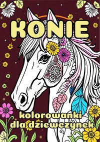 Konie i mandale: piękne kolorowanki dla dziewczynek 6-12 lat - Meghan Rose - ebook