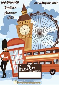 My English Notebook July/August 2025 - Aleksandra Anklewicz - ebook