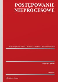 Postępowanie nieprocesowe - Joanna Studzińska - ebook