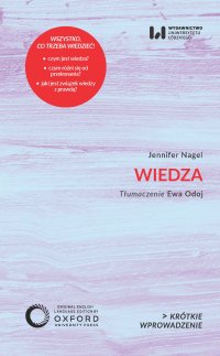 Wiedza - Jennifer Nagel - ebook