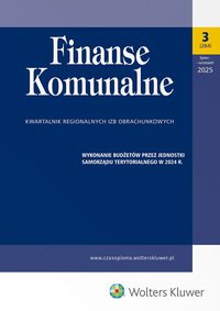 Finanse Komunalne. Nr 3/2025 - Opracowanie zbiorowe - ebook