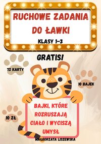 Ruchowe zadania do ławki gratis bajki - Małgorzata Liszewska - ebook