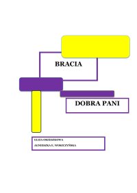 DOBRA PANI. BRACIA - Eliza Orzeszkowa - ebook
