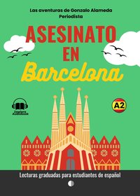 Asesinato en Barcelona. Hiszpańska przygoda. Książka + Audiobook. Poziom A2 - J. Fragoso - ebook