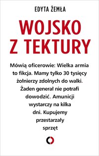 Wojsko z tektury - Edyta Żemła - ebook