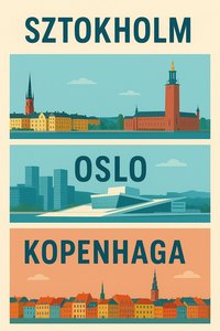Sztokholm, Oslo, Kopenhaga. Opowieść o trzech miastach - Bruno Błoński - ebook