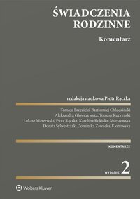 Świadczenia rodzinne.  Komentarz - Tomasz Brzezicki - ebook