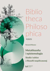 Metafilozofia i epistemologia. Studia i szkice z filozofii współczesnej - Ryszard Kleszcz - ebook