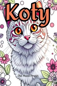 Kolorowanki dla dorosłych koty do druku PDF – antystresowe mandale z kotami - Tess Kalmar - ebook