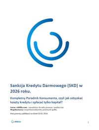 Sankcja Kredytu Darmowego (SKD) w 2026 - Opracowanie zbiorowe - ebook
