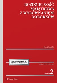 Rozdzielność majątkowa z wyrównaniem dorobków - Błażej Bugajski - ebook