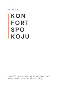 Konfort Spokoju - Natalii K. - ebook
