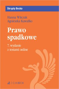 Prawo spadkowe z testami online - Agnieszka Kawałko - ebook