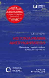 Historia prawa amerykańskiego - G. Edward White - ebook