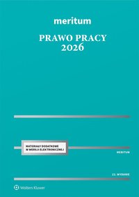 Meritum Prawo Pracy 2026 - Kazimierz Jaśkowski - ebook