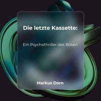 Die letzte Kassette - Ein Psychothriller des Bösen - Dorn Markus Dorn - audiobook