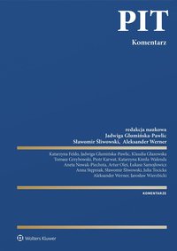 PIT. Komentarz - Katarzyna Feldo - ebook