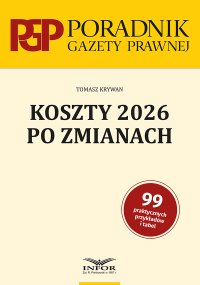 Koszty 2026 po zmianach - Tomasz Krywan - ebook