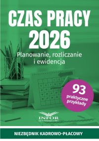 Czas pracy 2026 - Opracowanie zbiorowe - ebook