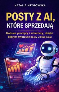 POSTY Z AI, KTÓRE SPRZEDAJĄ. GOTOWE PROMPTY I SCHEMATY, DZIĘKI KTÓRYM TWORZYSZ POSTY W KILKA MINUT - Natalia Krygowska - ebook