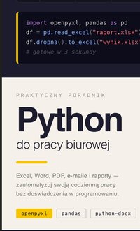 Python do pracy biurowej - Bruno Blonski - ebook