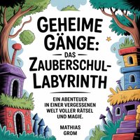 Geheime Gänge - Das Zauberschul-Labyrinth - Grom Mathias Grom - audiobook
