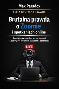 Brutalna prawda o Zoomie i spotkaniach online - jak rozmowy przestały być rozmowami, a zaczęły być systemem zarządzania obecnością - Max Paradox - ebook