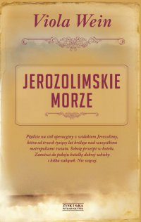Jerozolimskie morze - Viola Wein - ebook