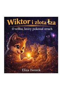 Wiktor i złota łza. O wilku, który pokonał strach - Eliza Tworek - ebook