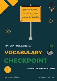 Vocabulary Checkpoint - Joanna Tomczuk - ebook