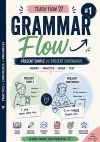 Grammar Flow#1 Present Simple vs Present Continuous - Karolina Jaroszewska - ebook