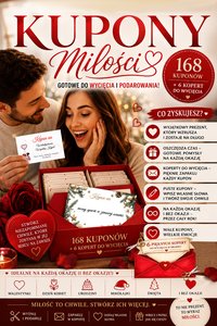 Kupony Miłości dla Niej – 168 kuponów i 6 kopert do wydruku - D. Mara - ebook