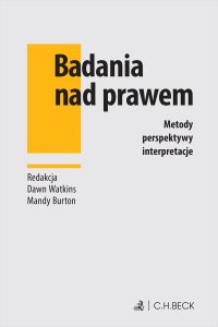 Badania nad prawem. Metody perspektywy interpretacje - Mandy Burton - ebook