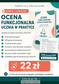 Ocena funkcjonalna ucznia w praktyce 2026/2027 - Małgorzata Liszewska - ebook