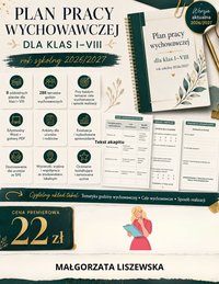PLAN PRACY WYCHOWAWCZEJ DLA KLAS I–VIII 2026/2027 - Małgorzata Liszewska - ebook