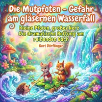 Die Mutpfoten – Gefahr am gläsernen Wasserfall - Dorflinger Kurt Dorflinger - audiobook