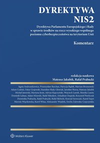 Dyrektywa NIS2. Komentarz - Patrycja Bądek - ebook