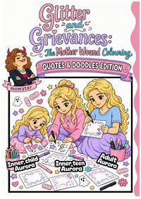Glitter and Grievances: Quotes & Doodles Edition - Aurora Borealis - ebook