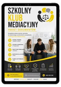 Szkolny Klub Mediacyjny. Pakiet dokumentów. - Wojciech Jabłoński - ebook