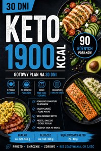 DIETA KETO 1900 KCAL GOTOWY PLAN NA 30 DNI - Radosław Sołtys - ebook
