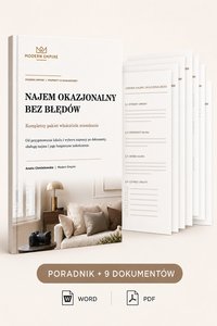 Najem okazjonalny bez błędów – poradnik i pakiet 9 dokumentów - Aneta Chmielewska - ebook