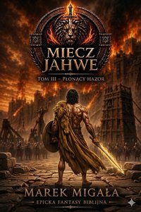 Płonący Hazor -Miecz Jahwe tom 3 - Marek Migała - ebook