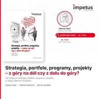 Strategia, portfele, programy, projekty - z góry na dół czy z dołu do góry? - Hanna Hanć - audiobook