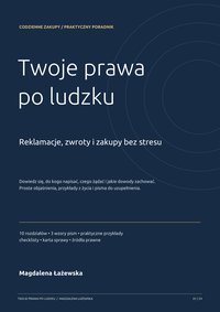 Twoje prawa po ludzku — reklamacje, zwroty i zakupy bez stresu - Magdalena Łażewska - ebook